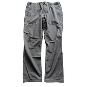 PATAGONIA Mens Gray Technical Hiking Pants Size 40 Straight Leg Outdoor Cargo